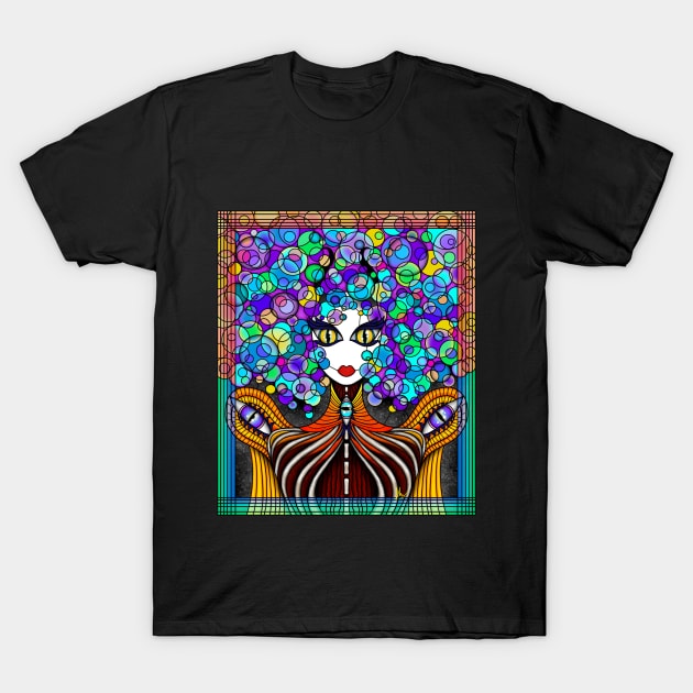 Demon Queen Natasha T-Shirt by Vivid Chaos